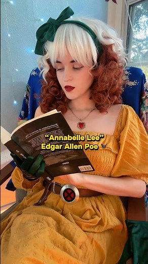 Rogue reads POE-try📗 | “Annabelle Lee” | #xmenasmr #xmenrogue #edgarallenpoe #sleepstories