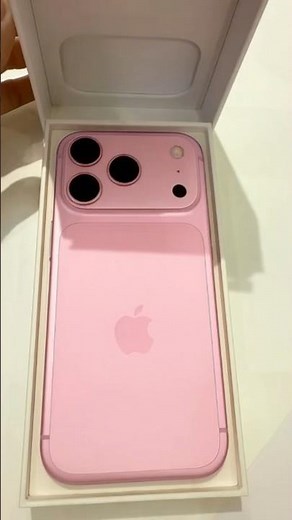 iPhone 17 Pro Max Pink — Elegance in Every Detail!