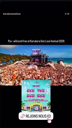 Karukera One Love Music Festival on Reels
