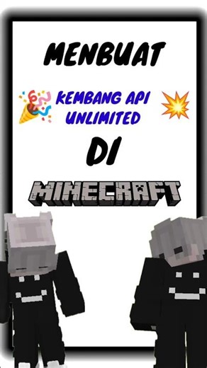 unlimited kembang api di Minecraft