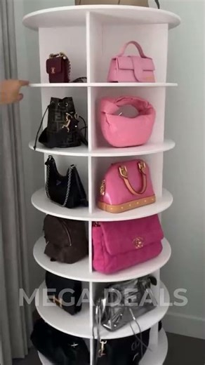 Organize Your Shoes Like a Pro | SpaceAid Rotating Shoe Rack Review