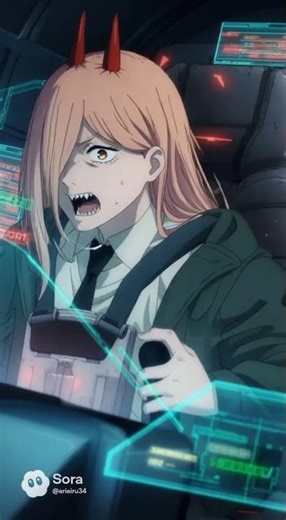 パワー ガンダムを動かせず…… #anime #power #chainsawman #gundam