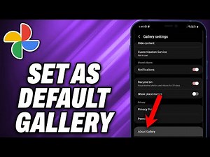 How To Set Google Photos As Default Gallery - Quick Help