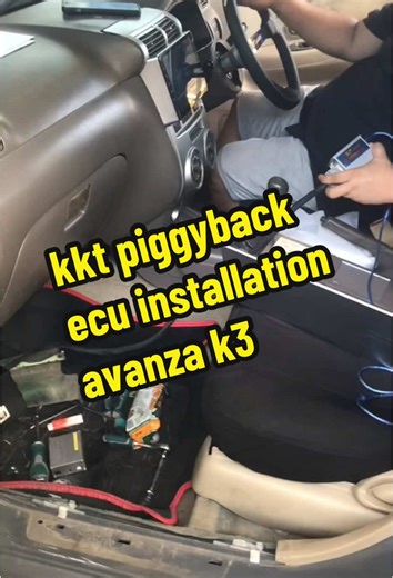 KKT Piggyback ECU Installation for Toyota Avanza K3