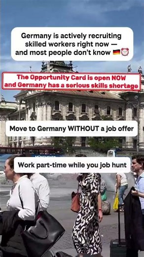 Germany is actively recruiting skilled workers right now — and most people don't know 🇩🇪⏰