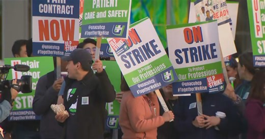 Thousands of Kaiser health care workers go on strike