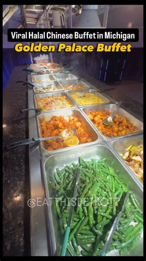 @golden_palace_buffet_ in Livonia is a MUST-visit for Chinese food lovers — come hungry because this all-you-can-eat halal buffet is stacked with nonstop flavor 🔥🥢 #GoldenPalaceBuffet #DetroitFoodie #HalalEats #ChineseFoodLovers #MetroDetroitEats BuffetLife EatThisDetroit MichiganFood FoodieFinds | eatthisdetroit
