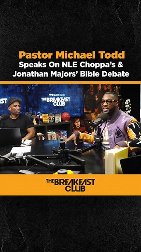 17K views · 299 reactions | Pastor Mike Todd talks NLE Chopaa & Jonathan Majors bible debate  | Charlamagne Tha God | Facebook