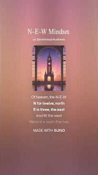 N-E-W Mindset #newmindset #northeastandwest #newmusic #singersongwriter #emerald #music #audio