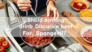 should i drain ground beef for spaghetti? - Test Food Kitchen