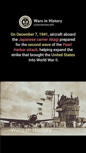 Akagi's Second Wave: Minutes Before Pearl Harbor #ww2