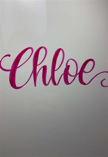 Lettering and Calligraphy Ideas with Lovely Chloe