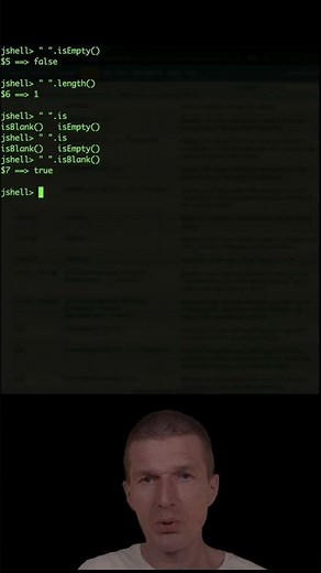 Is Your String Blank or Empty? #airhacks #java #shorts #short