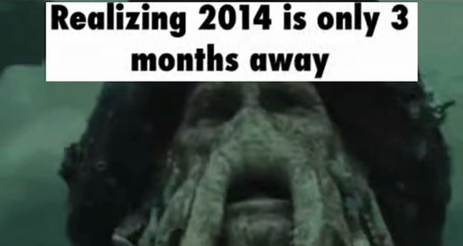 Realizing 2014 Is Only Three Months Away | Know Your Meme
