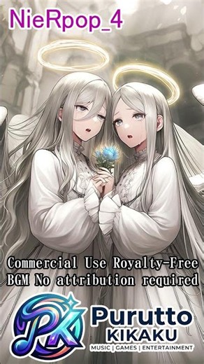 『Duet of the Promised Land』Angelic Voice【NieR-Style Free BGM】Beautiful Orchestral Pop #shorts