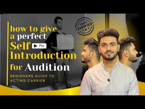 How to shoot Self Introduction for Audition | audition introduction video | #actor #audition