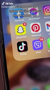 How to Upload HD Contents on TikTok from Android