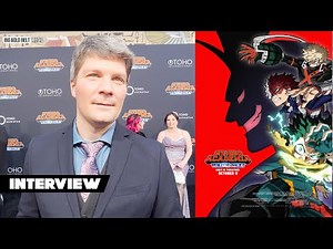 Clifford Chapin Interview | "My Hero Academia: You're Next" Red Carpet Premiere