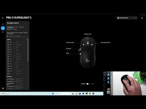 Logitech PRO X Superlight 2 - How to Manage Key Assignments