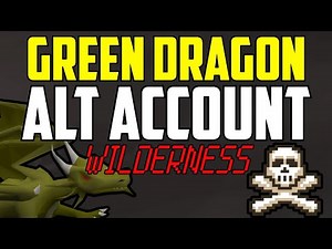 OSRS - How Much Money Does A Green Dragon WILDERNESS Alt Make? (3 HOURS)