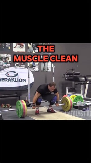 We use the muscle clean to build better control, timing, and confidence in the clean. In this variation, there’s no drop under the bar. No momentum. No shortcuts. You have to keep the bar close, finish your pull, and drive your elbows through fast. It teaches you that the legs create the power, but the arms guide the bar. If you swing the bar away, the lift falls apart immediately. If you stay close and finish tall, the turnover feels clean and effortless. The muscle clean builds real turnover s