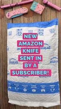 New Amazon Knife Sent in By a Subscriber! #amazon #edcknife #shorts