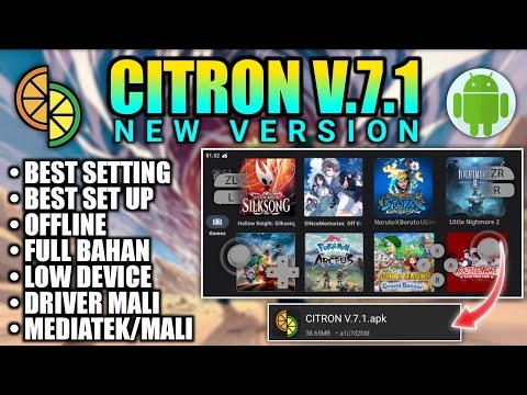 NEW UPDATE🔥 CITRON V7.1 ANDROID EMULATOR | BEST SETTINGS FOR MEDIATEK & POTATO DEVICES