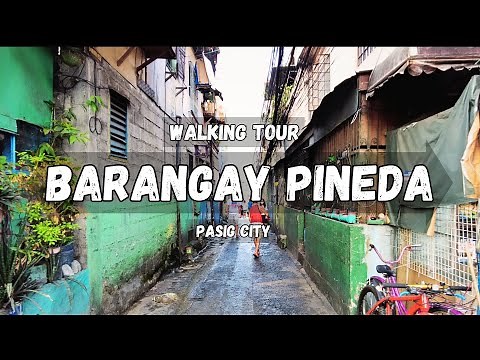 BARANGAY PINEDA | Pasig City | Walking Tour Philippines