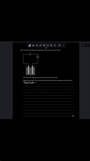 Chemistry revision electrolysis #gcse #chemistry #electrolysis #revision