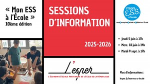 Mon ESS à l'École - L'ESPER - L’Economie Sociale Partenaire de l’Ecole de la République
