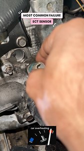 Engine Overheating Problem Solved Replacing Engine Coolant Temperature Sensor #engine #coolant #temperature #sensor #viralreelsfacebook #reelschallenge #technology #foryouシ #mechanic | Abdullah auto electrician