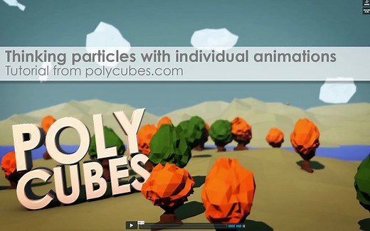 Tutorial: Thinking particles with individual animations
