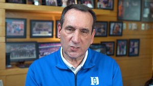 76K views · 2.6K reactions | "It's a time to work together and be safe." As online classes started today at Duke, Coach K shared this message to all Duke students. | Duke Men's Basketball | Facebook