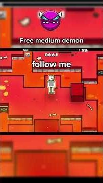 Free medium demon: Path walker #geometrydash #gd #gdedit #freedemon #fyp