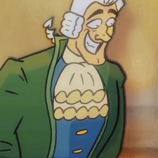 Charming Treasure Island Animation featuring Jim Hawkins and Doctor Livesey
