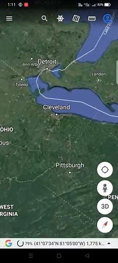 Heart Shape in Google Earth