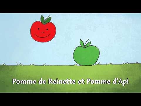 « Pomme de reinette et pomme d'api » - Mister Toony