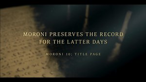 Moroni invites all to believe in the power of God and to come unto Christ and be perfected in Him. Moroni counsels us to love God with all our might, mind, and strength. Then he buries the plates to fulfill the Lord’s purposes. | The Church of Jesus Christ of Latter-day Saints - Caribbean