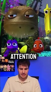 This really shocked me about Finding Nemo #findingnemo #pixar #disney #behindthescenes #moviescenes