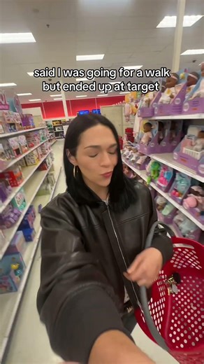 Took a walk to target by accident