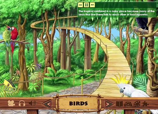 ABCmouse Game = Zoo Animal Wheel