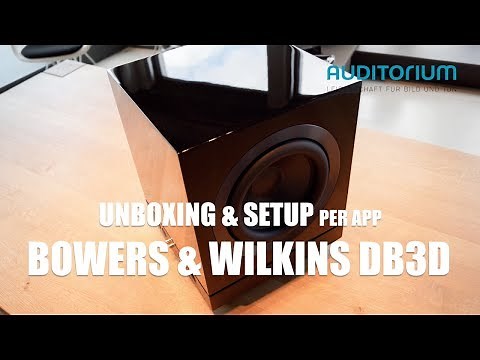 Unboxing & Setup per App B&W DB3D