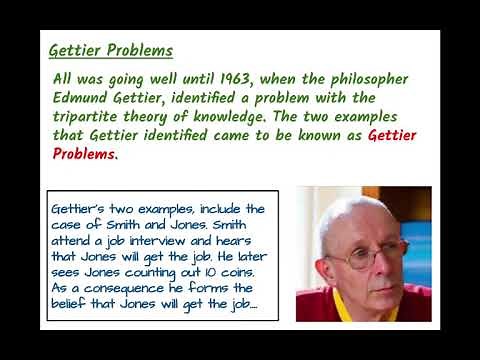 Epistemology - JTB