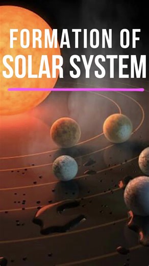 Witness the mesmerizing tale of "The Formation of our Solar System" ✨✨... | TikTok