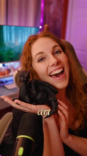 Ever wanted to hold a dragon? #polymerclayartist #fantasyart #dragonart #fourthwing #romantasybooks