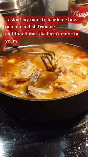 GOLDEN MUSHROOM SOUP PORK CHOPS - So tender!