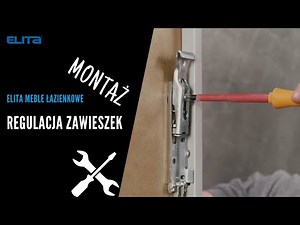 FILM INSTRUKTAŻOWY: regulacja zawieszek (słupki, szafki wiszące, szafki wiszące z lustrami)