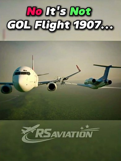 The Invisible Collision: GOL Flight 1902 😞😰 #aviation #crash #pesawat