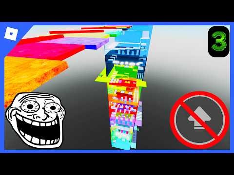 No Jump Troll Tower 3 [Full Walkthrough] | Roblox