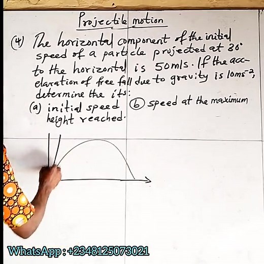 1.2K views · 36 reactions | Projectile Motion ( example 4 ) Watch and learn #physics #fbreelsfypシ゚viralシ | Physics & Mathematics lovers | Facebook